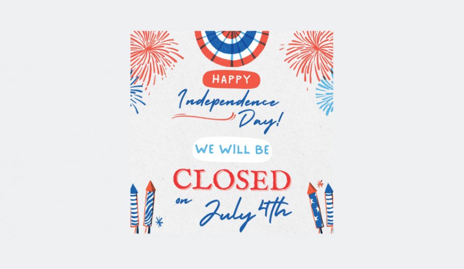 4th of July Banner